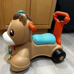 Kids Ride On Talking Horse 
