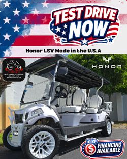 2026 Honor LSV G1 Luxe Street Legal Golf Cart