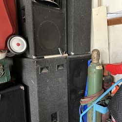 4 Speakers and Audio Mixer Sound $1,500 OBO