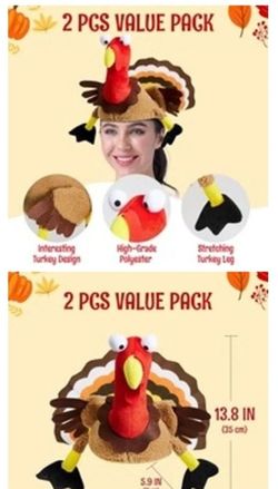 Get Your TURKEY HATS - Discounted To Sell