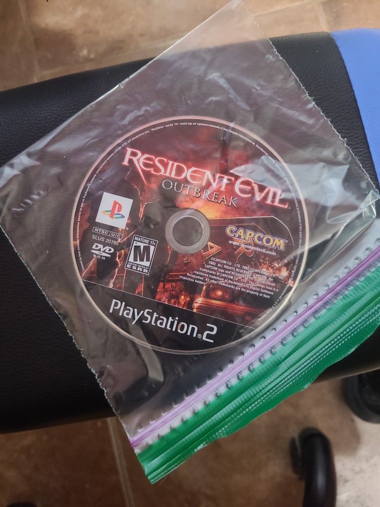 Resident Evil Outbreak Ps2