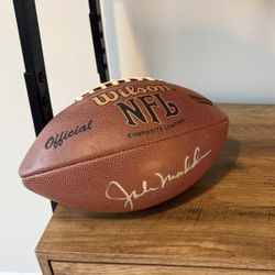 John Madden Autographed Football