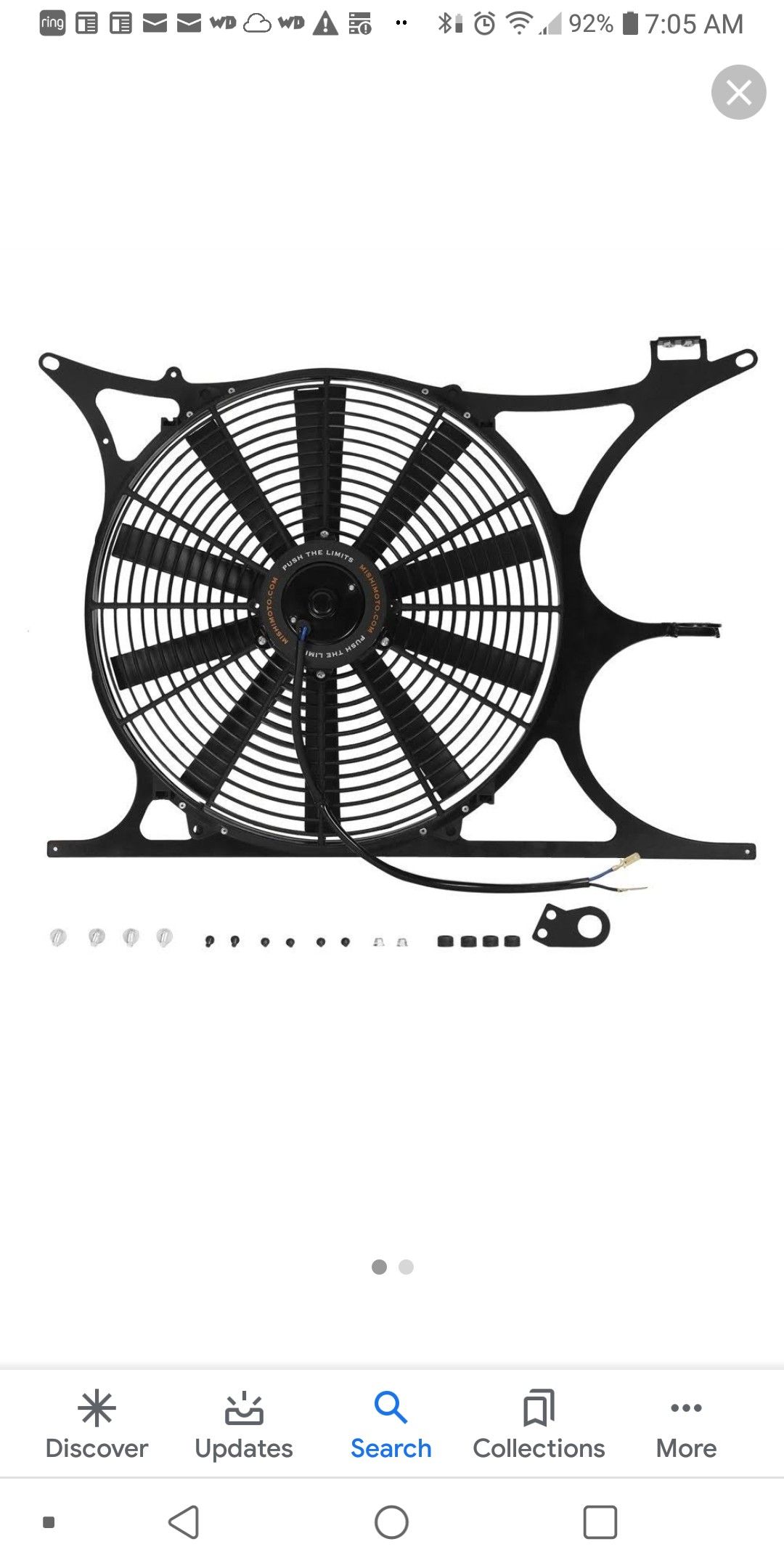 BMW E36 Mishmoto Performance Fan