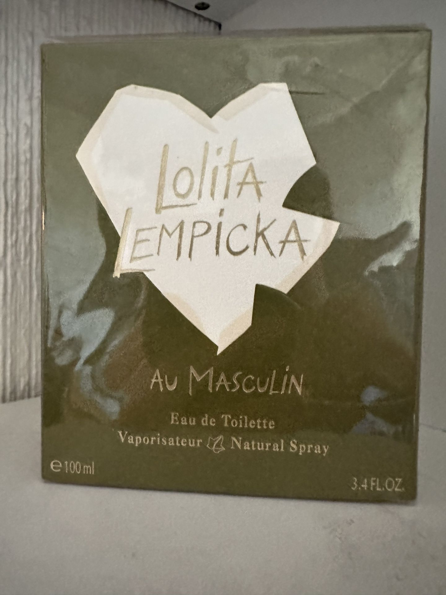 Lolita Lempicka Au Masculin 3.4 oz / 100ml Edt spy cologne for men homme vintage