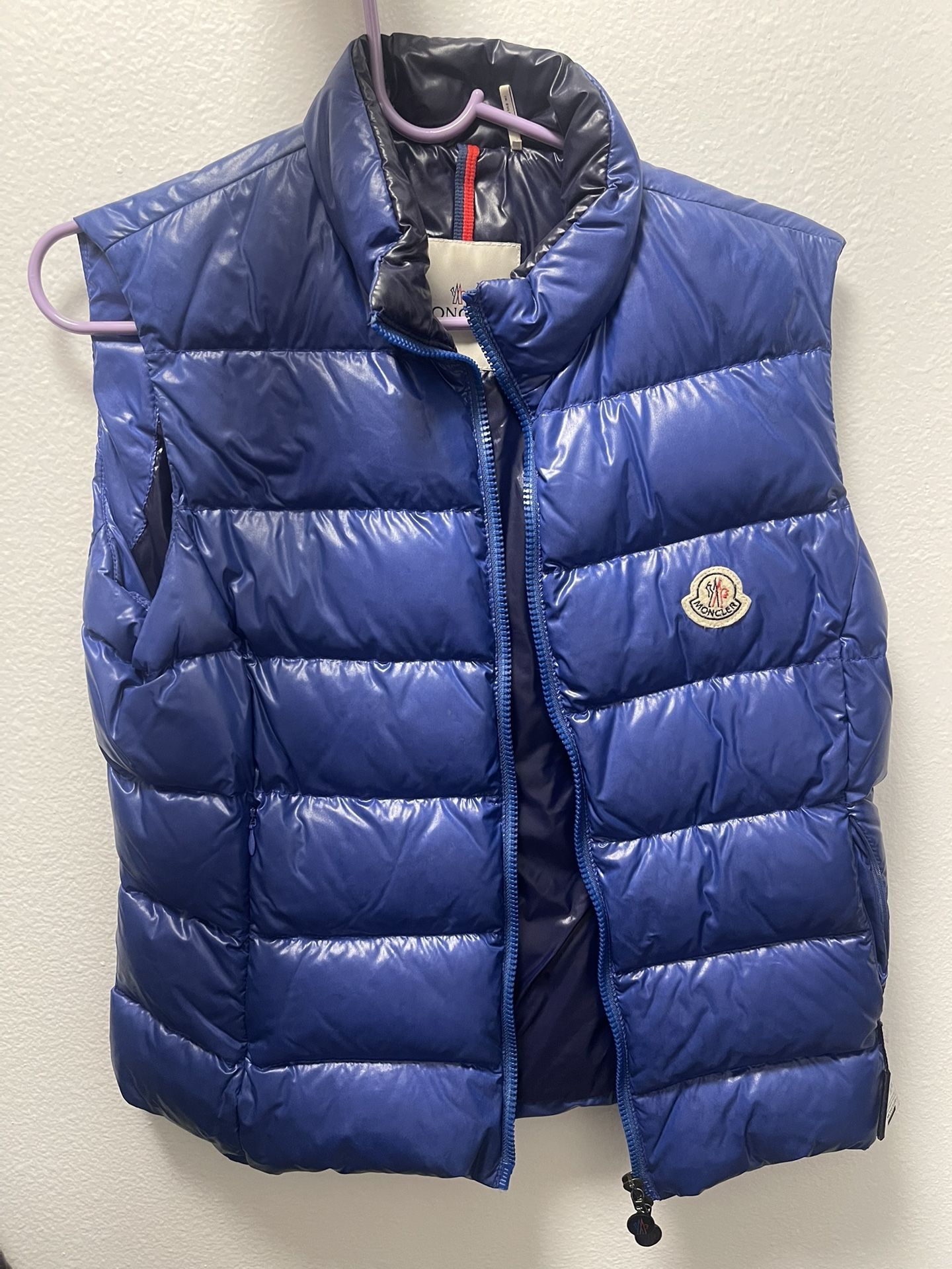 Moncler Puffer Vest Royal Blue