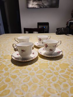 Princess House Teacups And Saucers