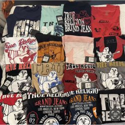 Mens Xl And L True Religion Shirts