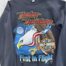Vintage 80s Harley Davidson Sweater 