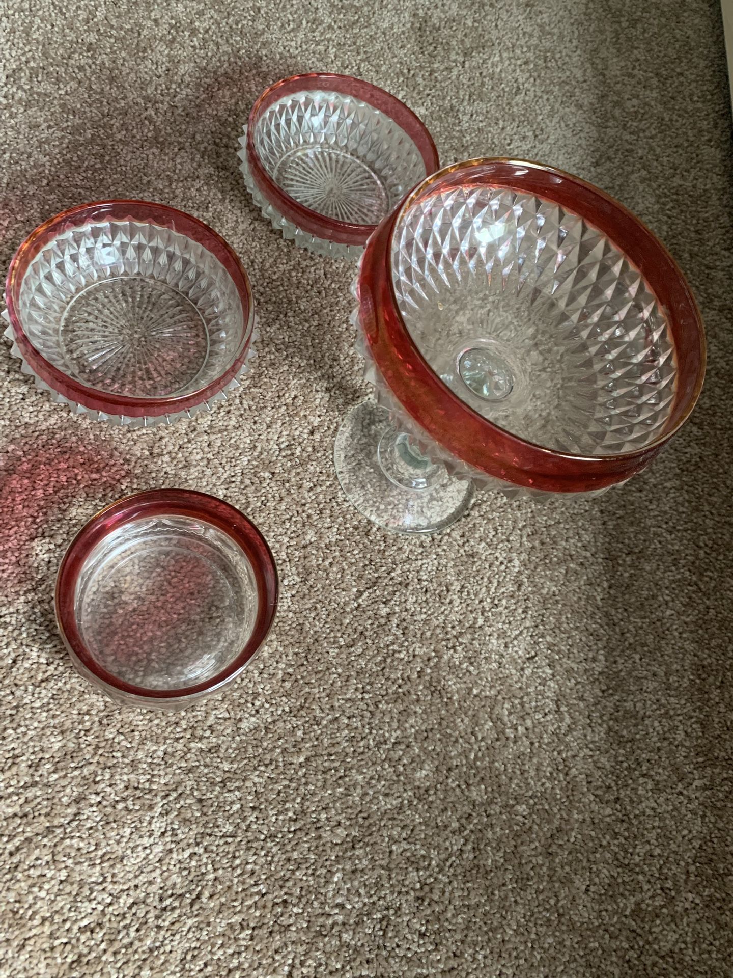 Vintage Thick Glass Decor