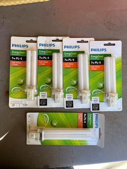 Philips Energy Saver PL 2-pin 7W CFL Bulb