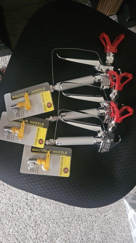 Spray Guns With Tips