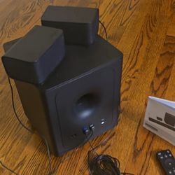 VIZIO Soundbar, SUB-woofer & Speakers- used 1 year only