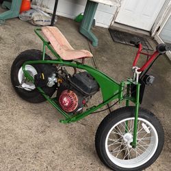 Custom Mini Bike Goes Fast
