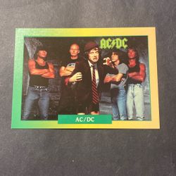 AC/DC Rock Cards 1991 #60