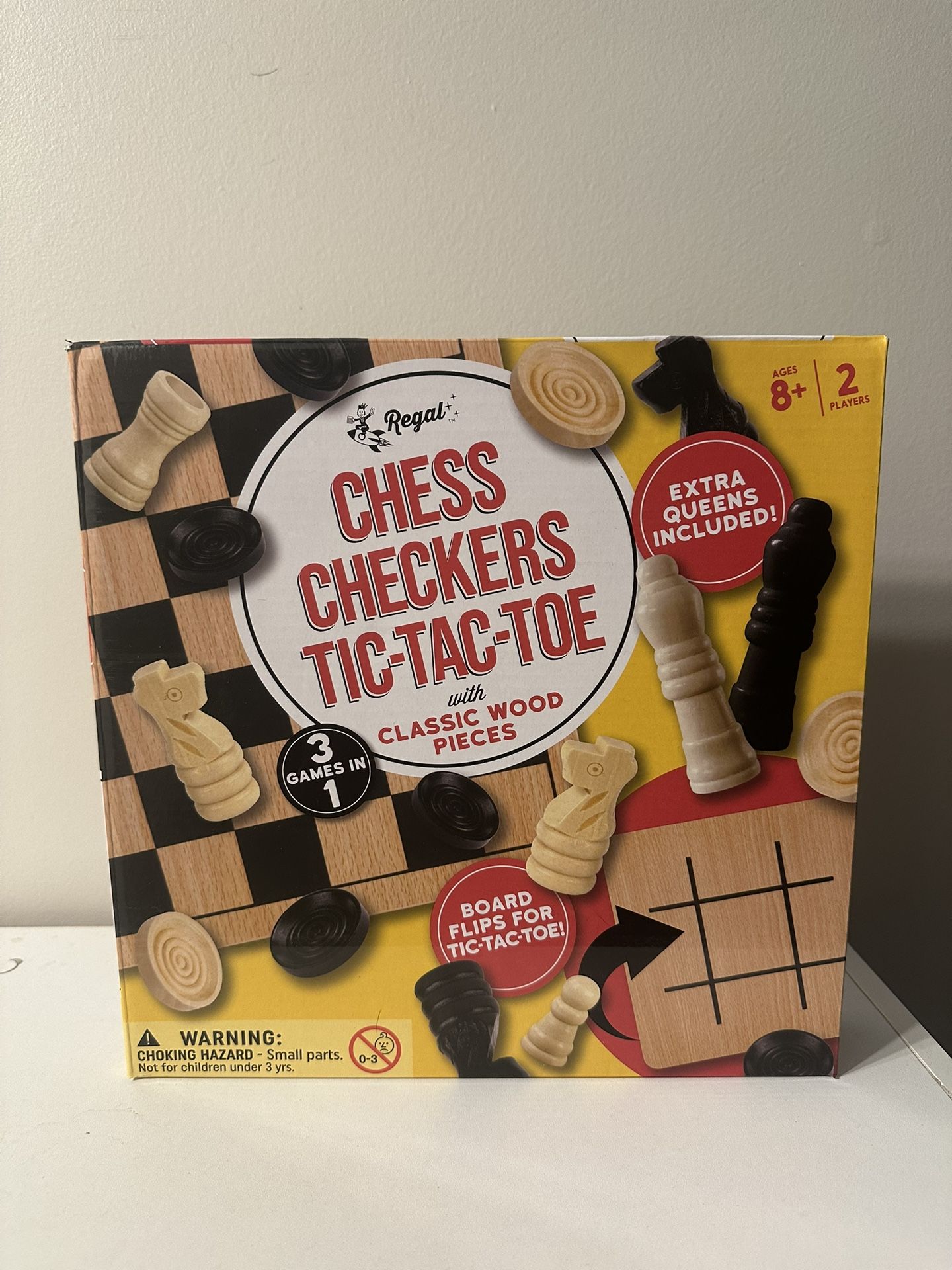 Chess Checkers Tic-tac-toe Board Game