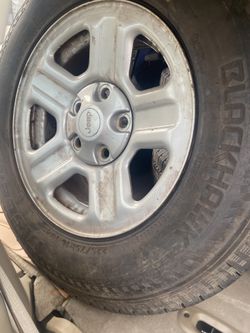 16” Jeep Rims And Tires