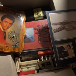 16 Boxes full Of Elvis Variety Items
