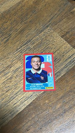 Panini world cup Mbappe