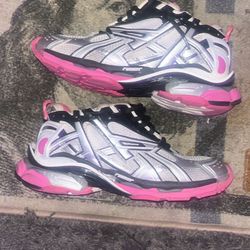 “Pink and Black” Balenciaga Runners