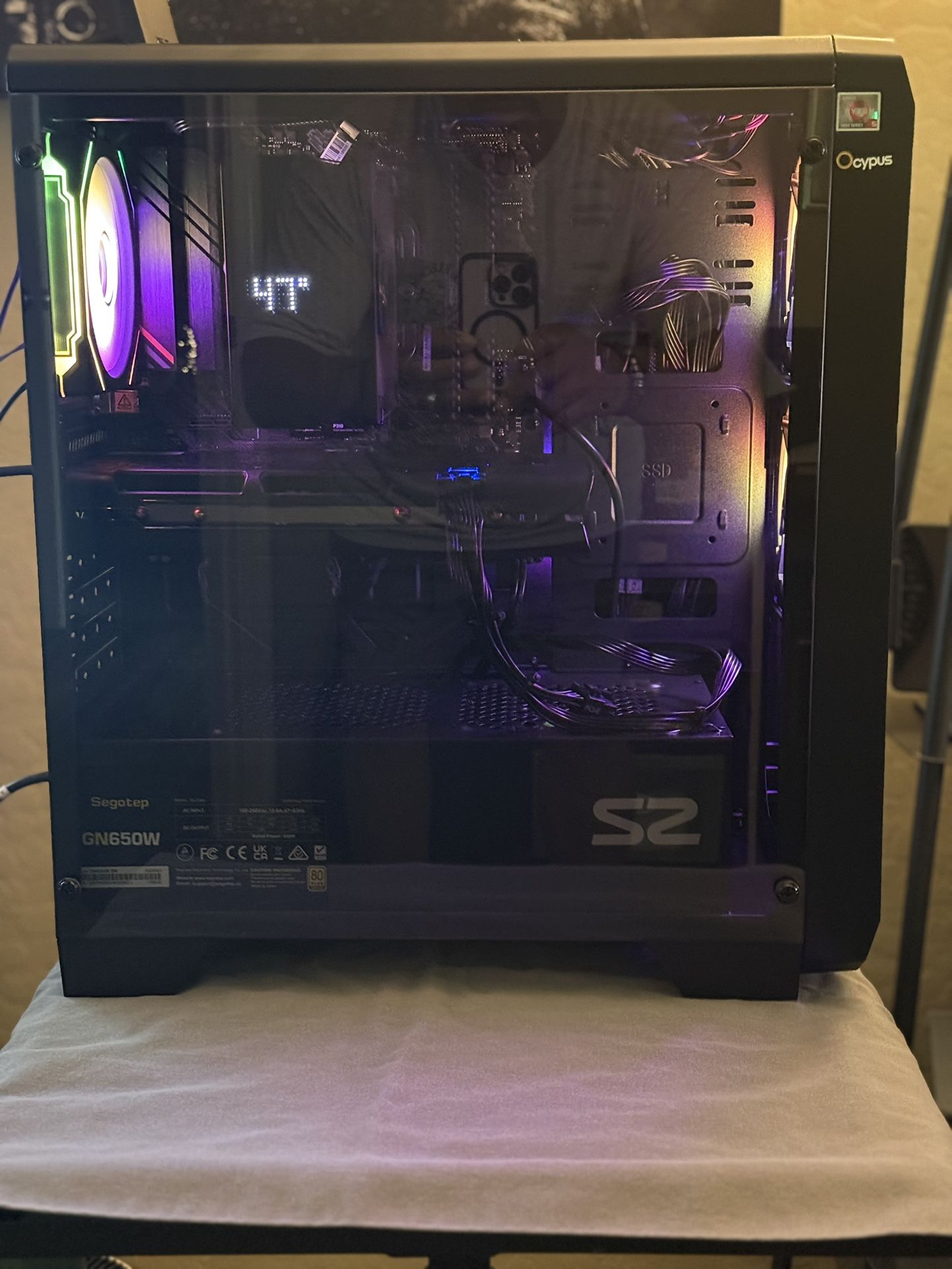 🔥 Custom Gaming PC – Fresh Build + Monitor & Accessories 🔥