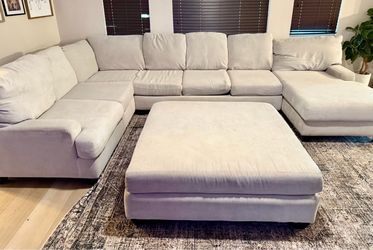 2 Piece Sectional With Right Arm Facing Sofa Chaise