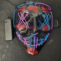 Halloween LED Purge Mask