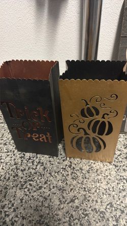 Halloween decor lanterns