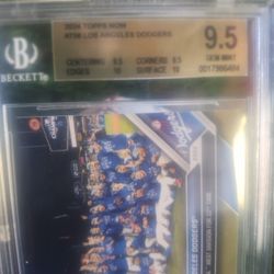 Dodgers Baseball card