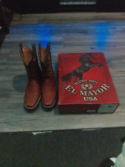 El Mayor USA Western Boots