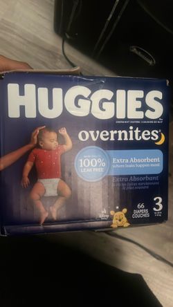 FREE Huggies Overnights size 3