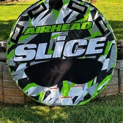 Airhead Slice 2-Person Towable Boating Tube-EXCELLENT LIKE NEW
