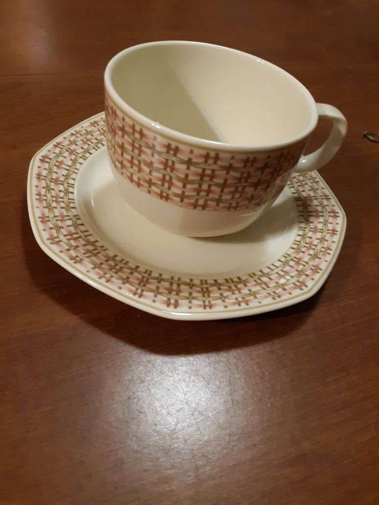 One WEDGWOOD Ivory China Cup & Plate