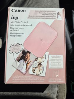 Canon Ivy Mini Photo Printer II – Blush Pink