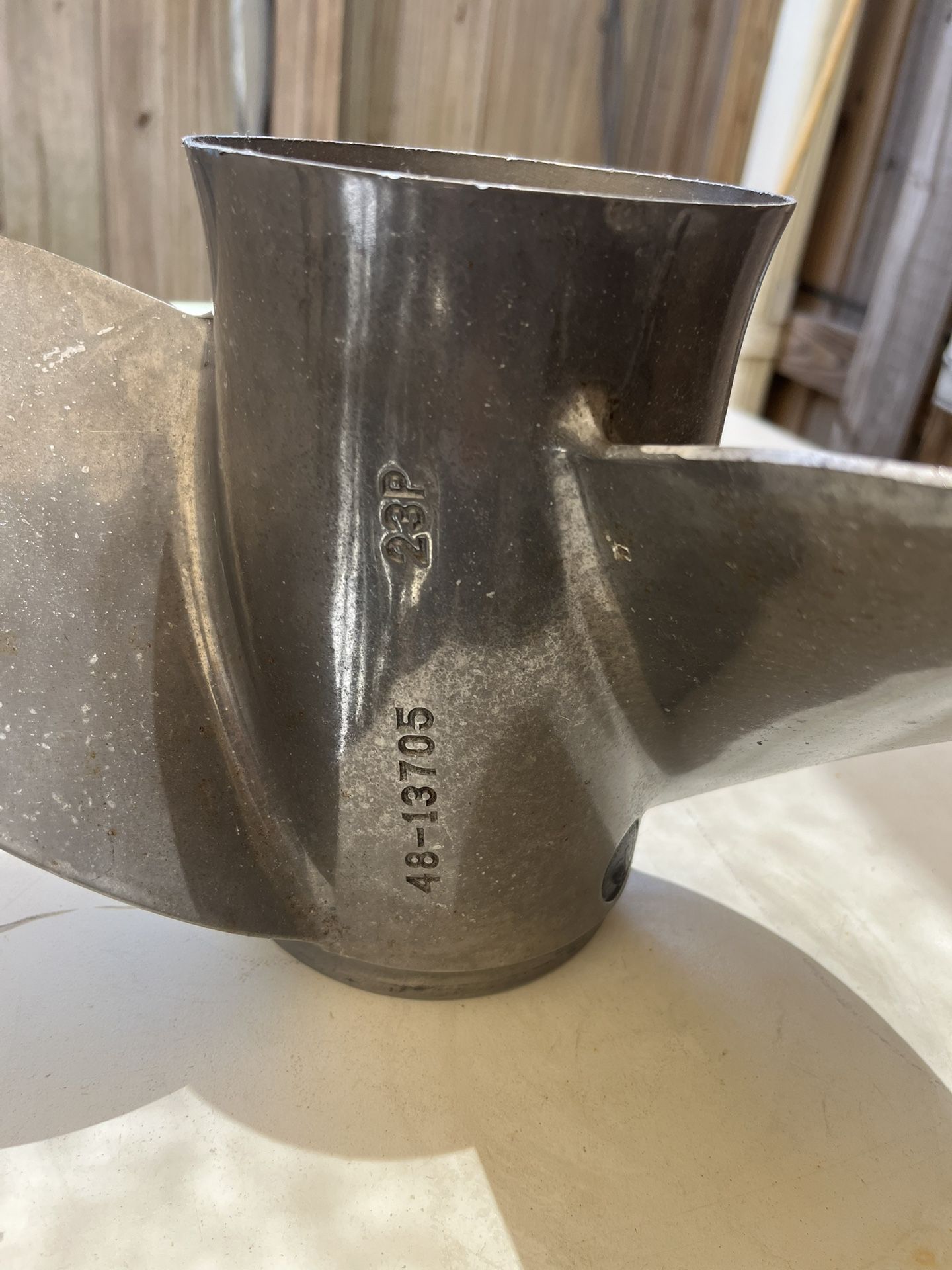 Yamaha stainless Steel Prop