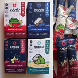 Bobelo Variety Pack Drink Mix Bundle – 4 Boxes, 32 Total Sticks