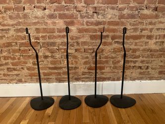 4 x Samus Adjustable Speaker Stands (28” - 38” height)