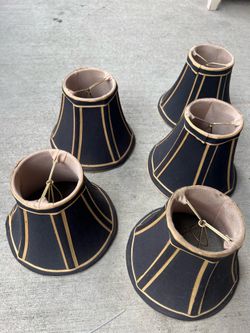 Chandler shade lamps set 7 Dlrs