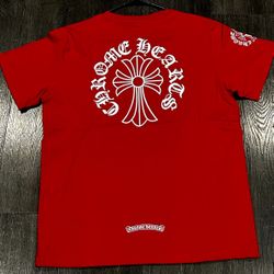 Chrome Hearts Red Tshirt 3for$100