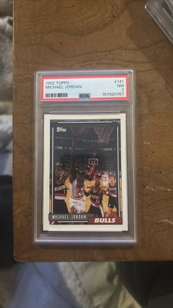 Micheal Jordan rare PSA 7