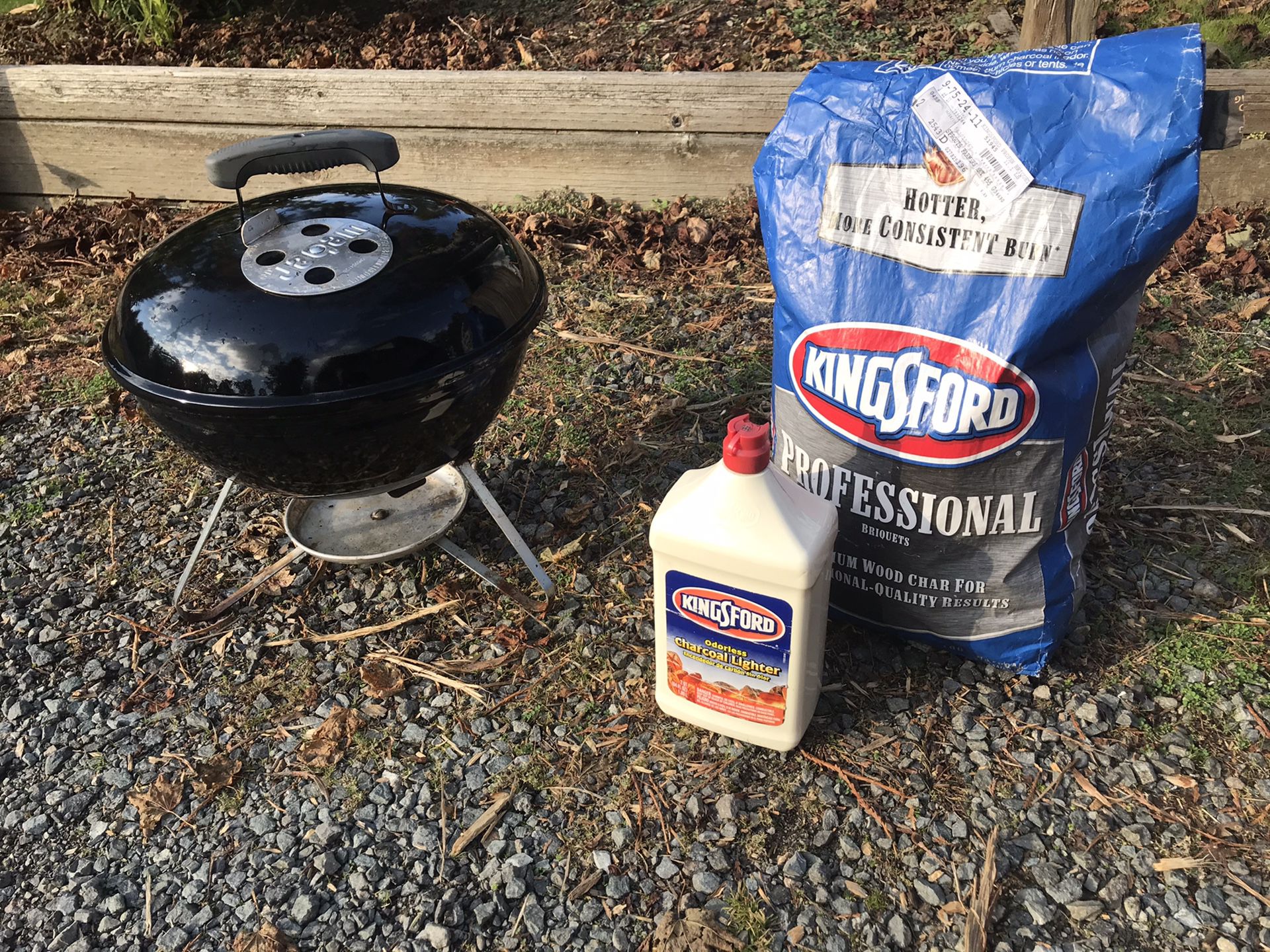 Weber 14” Smokey Joe charcoal bbq grill