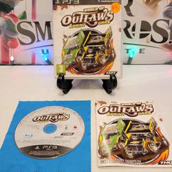 Sony PS3 Video Game Disc World Of Outlaws Sprint Cars Racing