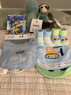Baby Boy Accessories & Toys Bundle ā $20 š