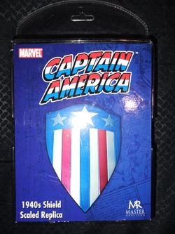 Captain América Diecast 1940s Replica Shield 1/6