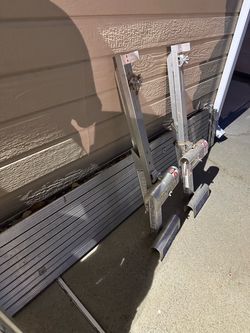 Werner AC10-14-02S 2-Rung Aluminum Ladder Jacks – Pair