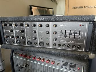 Peavey XR-400B Powered Mixer Amp 