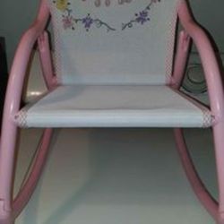 Hoohobbers In Personalized Emily Folding Rocking Chair Ages One And A Half To Five