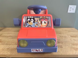 Bluey kids car