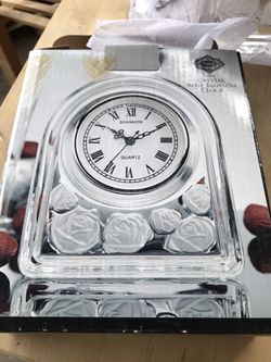Beautiful glass clock