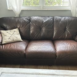 Leather Couch