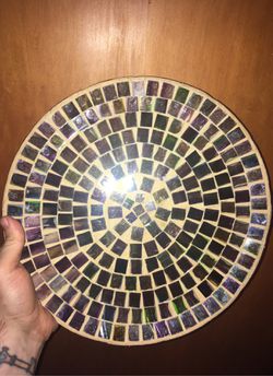 Stained Glass Platter